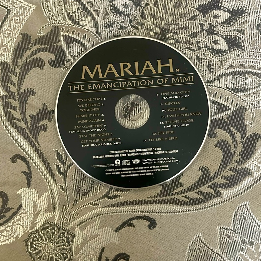 Mariah Carey The Emancipation of Mimi CD